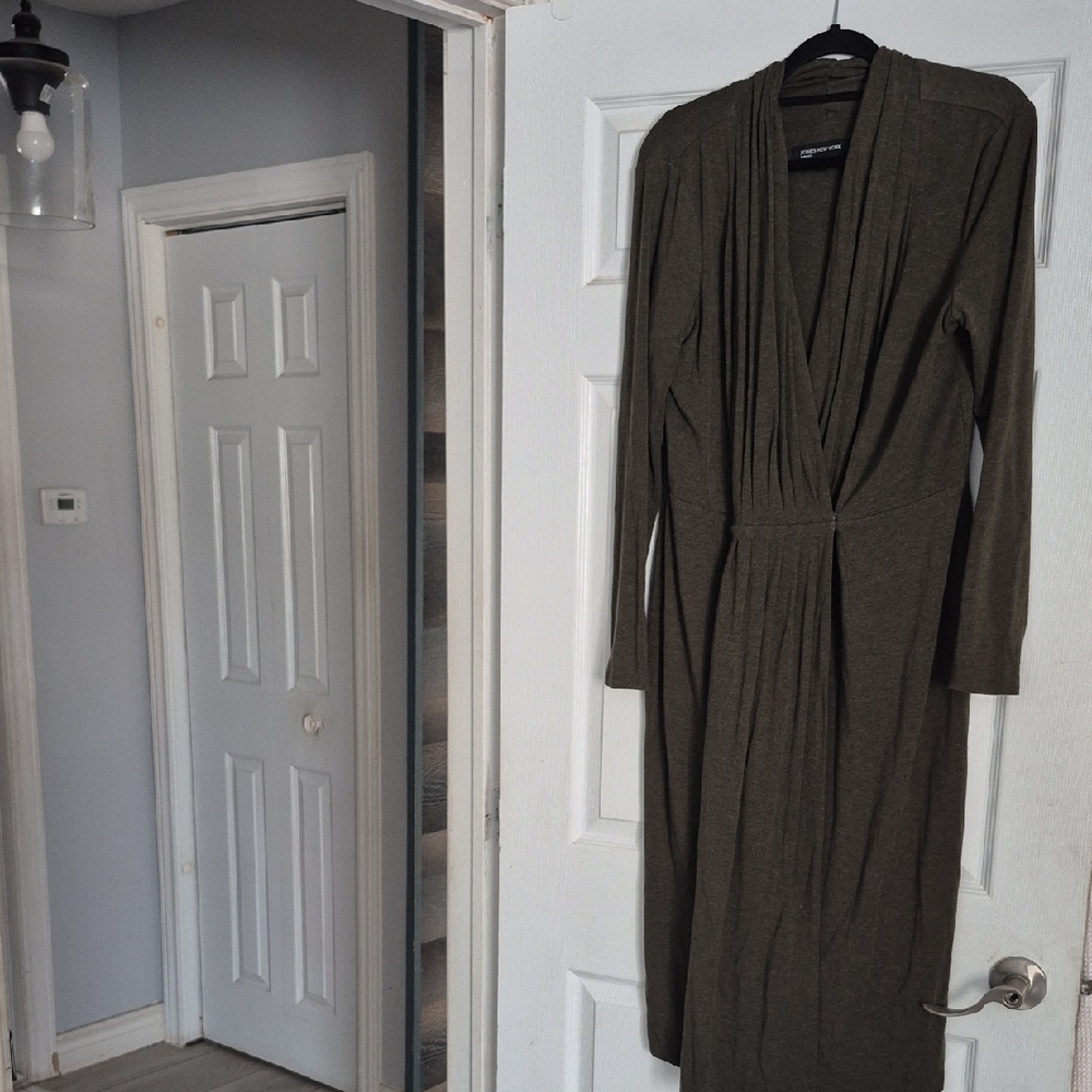 Long Sleeve Olive Dress Jones New York